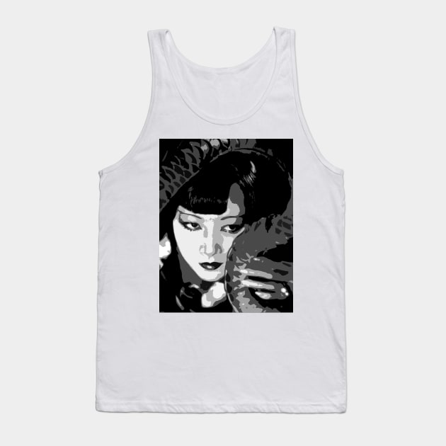 DUAGHTER OF THE DRAGON BW Tank Top by JerryGranamanPhotos71